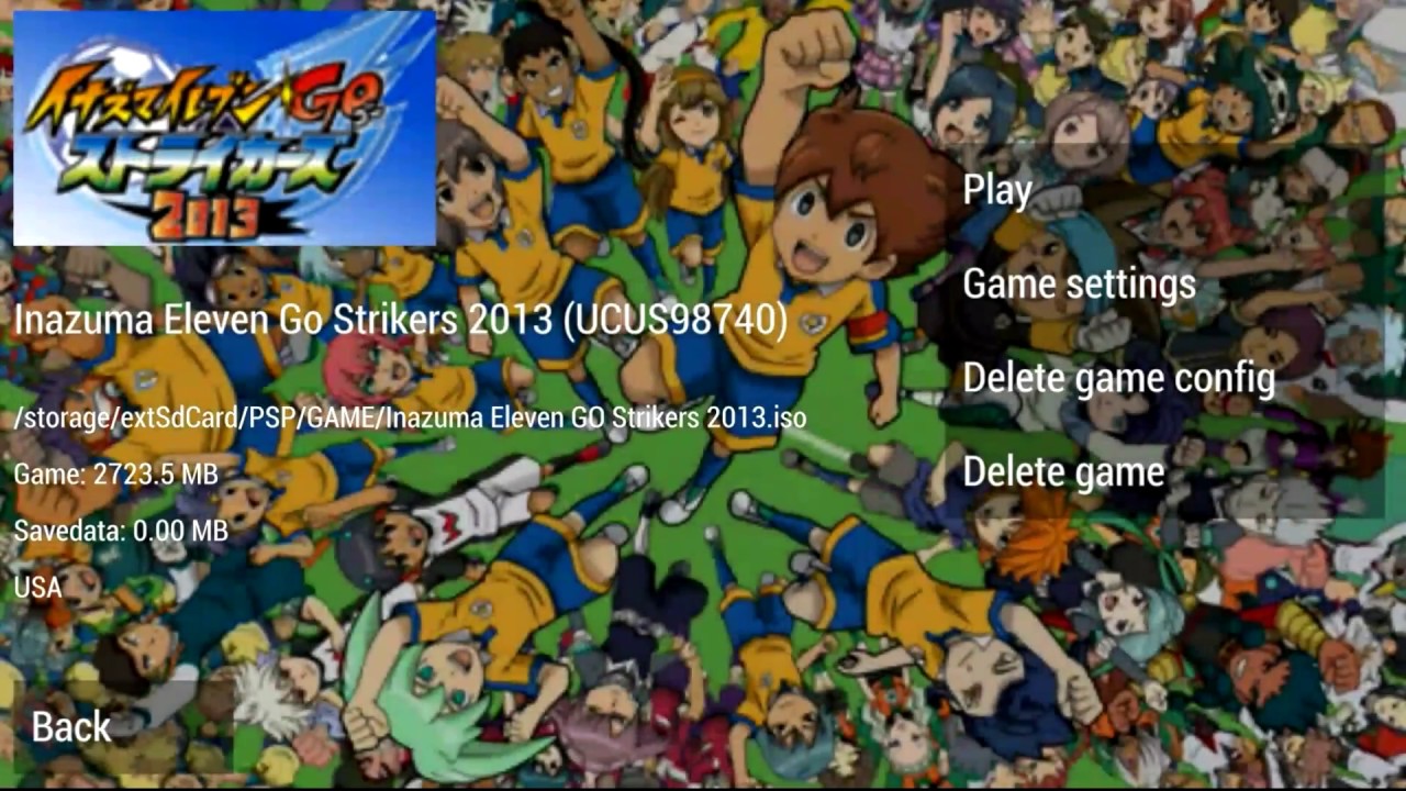 Download Inazuma Eleven Game For Ppsspp eryellow